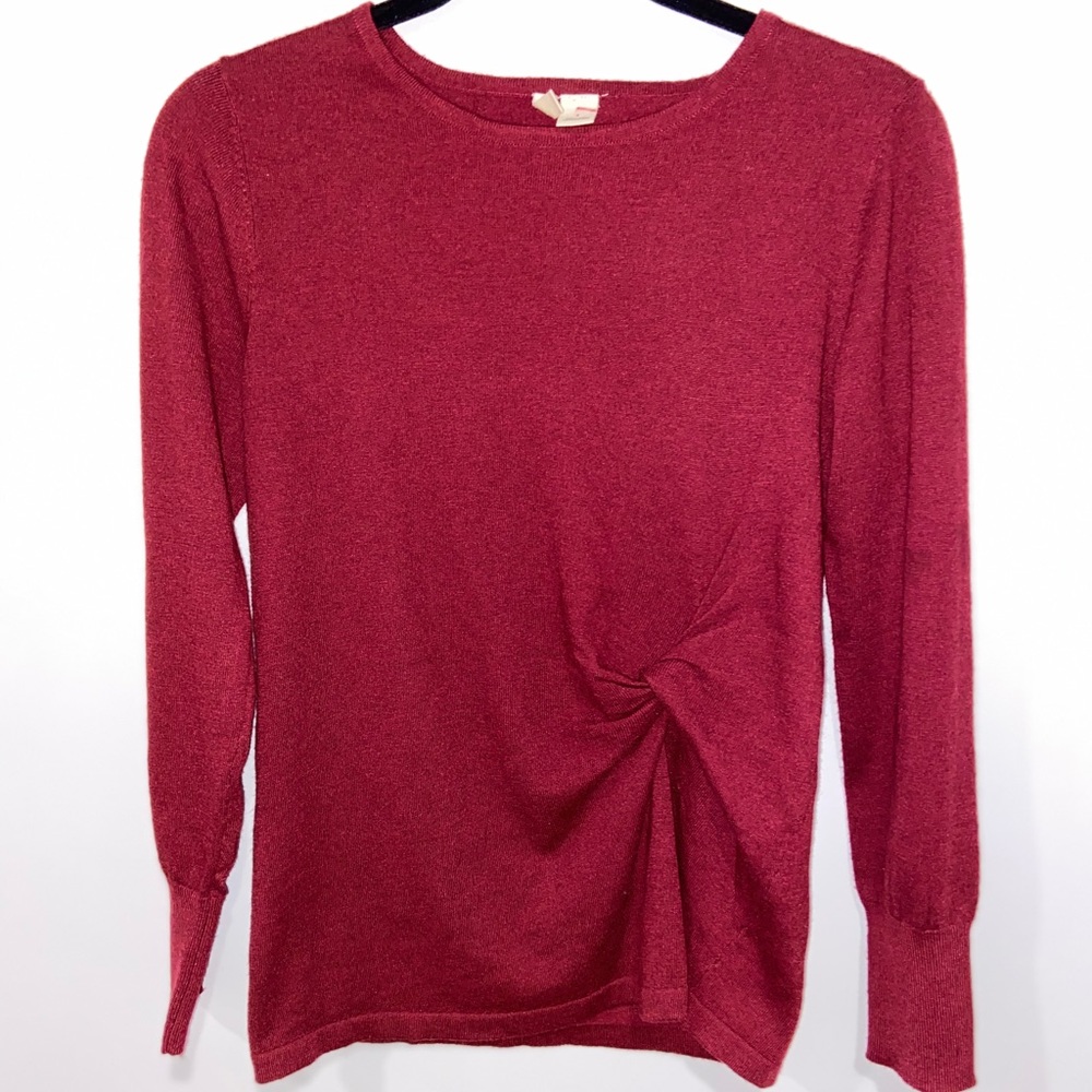 Anthropologie Moth Knotted Sweater